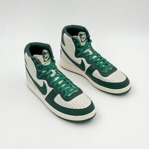 Nike Terminator High Noble Green White Leather Sneakers Men’s 11.5 FD0650-100